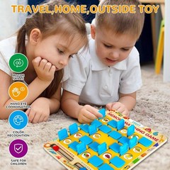 Matching Memory Game for Kids Age 3 4 5 6 7 8 Old, Travel Toy for Boys Girls…