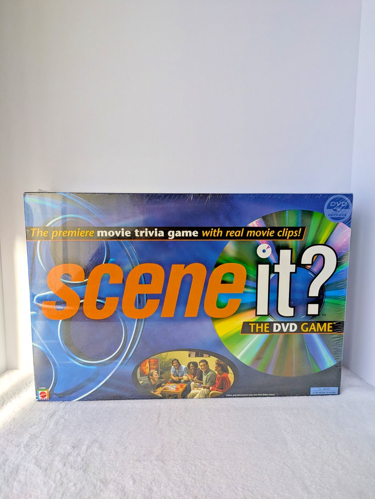 Scene It? DVD Game 2003 Screenlife Classic Movie Trivia Party NEW Sealed