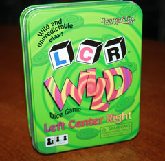 LCR Wild Dice Game – Left Right Center – Wild & Unpredictable -George & Co. 2012