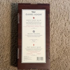 Ridley’s Games Room 3-in-1 Trivia Game Set Movie Theme, 2+ Players, 14+