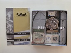 Fallout Board Game + New California Expansion Fantasy Flight Games – Gently Used