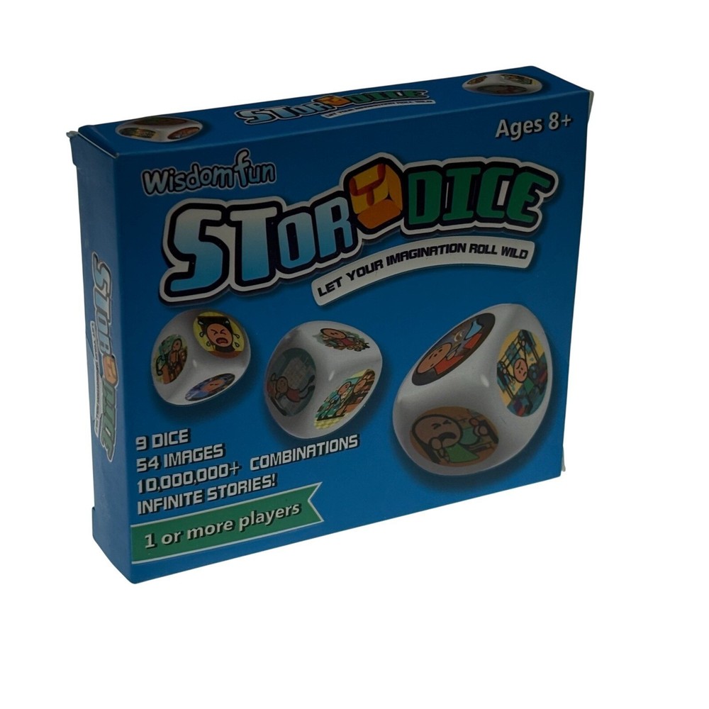 Story Dice 9 Actions Storytelling Cubes Gift Stories Travel Party Education Gift