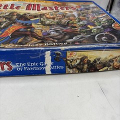 Milton Bradley Battle Masters Board Game 1992 Vintage Edition NOT COMPLETE