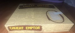 VTG Board Game Caveat Emptor Let The Buyer Beware 1971 PlanB Angeles Enjoyment
