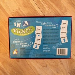 Card Game In A Pickle Creative Thinking Family Fun Game Complete
