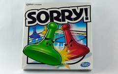 Hasbro Sorry Boardgame A5065 Get Your Pawns Home First Ages 6 Plus 2016 Sealed