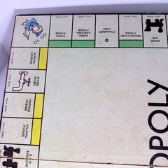 VINTAGE MONOPOLY BOARD 1935 – 1933 CHAS. B. DARROW- BOARD ONLY