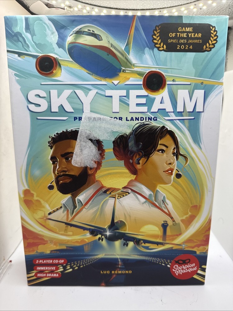 Scorpion Masqué Sky Team Prepare For Landing Board Game 2024 Game of the Year