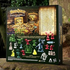 HeroQuest Jungles of Delthrak Quest Pack Avalon Hill Roleplaying Game Board