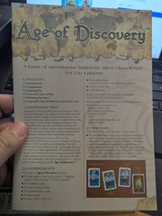 AGE of DISCOVERY Board Game 100% COMPLETE 2007