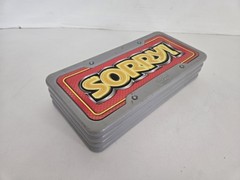 Sorry Game Hasbro Travel Magnetic Complete Except Directions FREE SHIPPING
