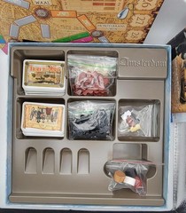 Ticket To Ride Amsterdam Board Game by Days of Wonder OPEN BOX COMPLETE