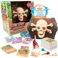 Lost Loot DIY Pirate Scavenger Hunt Card Game for Kids & Family- Treasure Hunt