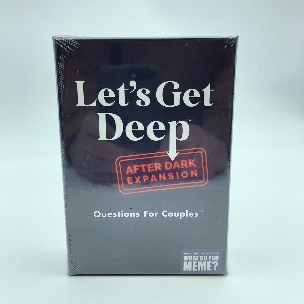 WHAT DO YOU MEME? Let’s Get Deep: After Dark Expansion Pack – Designed to be Add