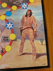 The Legend of the Lone Ranger Board Game 100% Complete Milton Bradley 1980