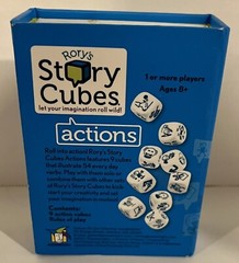 Rory’s Story Cubes Actions Travel Fairytale Storytelling Game Gamewright