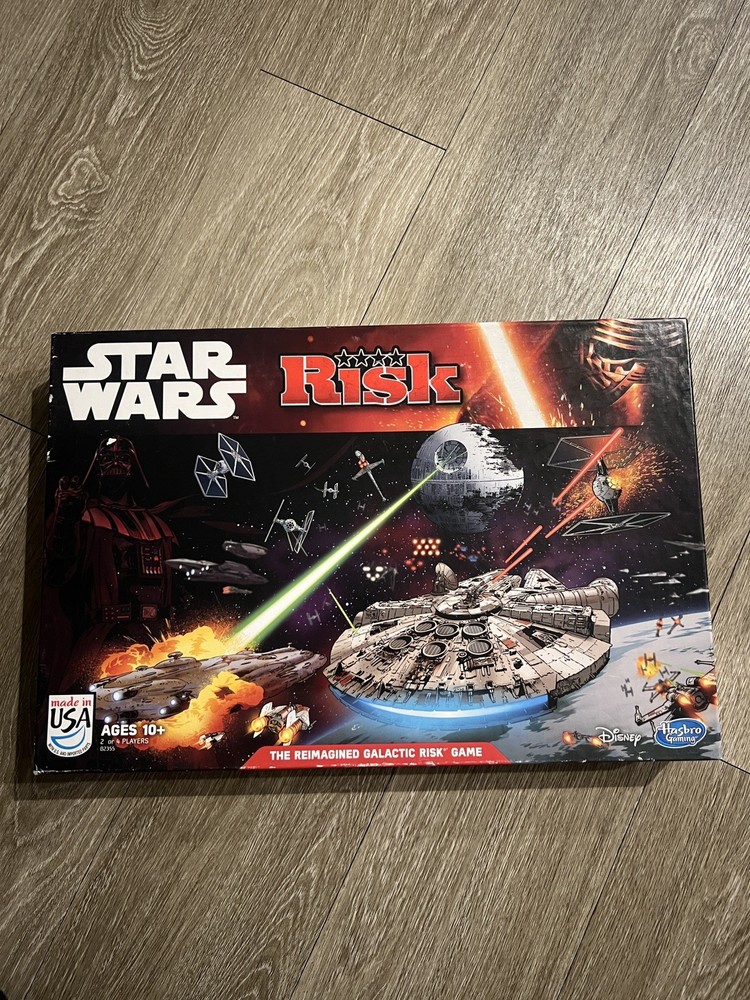 Risk Star Wars Edition COMPLETE Hasbro Gaming 2014 Science Fiction Strategy War