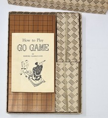 Vintage 1955 Haruko Kambayashi Go Board Game Rare Tes Center Edition Base Stones