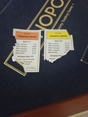 HUGE Monopoly Luxury Edition Blue Board Game Collectible Elegant Complete