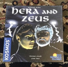 Hera and Zeus Board Game Rio Grande Games KOSMOS Richard Borg 2000 Complete