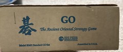 Japanese Go Set Wooden Board Stones Vintage Used Japan, Complete, Near Mint! FS!