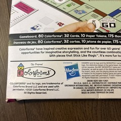 NEW Colorforms MONOPOLY Hasbro Board Game Limited Edition 2022 Travel Size