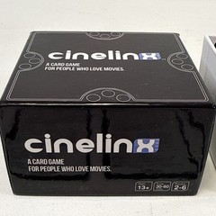 Cinelinx Card Game for People Who Love Movies Trivia 2014 Media