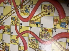Vintage Chutes And Ladders (1979) COMPLETE – Milton-Bradley