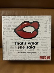 That’s What She Said The Party Game of Twisted Innuendos adult game brand new !!