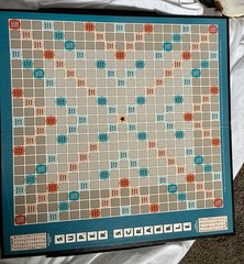 Super Scrabble Board Game 200 Tiles Complete