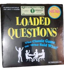 Loaded Questions Board Game Family and Party, 4-6 Players (Brand New Sealed)