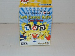 Left Right Center Card Game from the Makers of Original LCR George&Co.Games