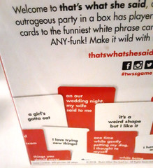 That’s What She Said The Party Game Twisted Innuendos Board Game-New Game Night