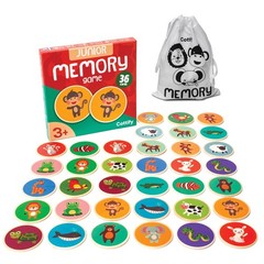 Montessori-Inspired Wooden Matching Game for Toddlers 2-4 Years – Durable, Sc…