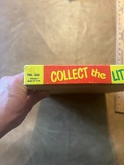 Vintage The “Collect the Litter” Board Game Jessup Paper Box Co. Tee Pee Toys