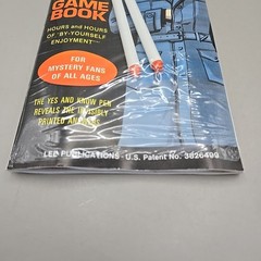 NEW Vintage Mr. Mystery Yes & Know Secret Agent Spy Book Invisible Ink Game Book