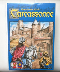 Carcassonne Game – Rio Grande Games – 2000 – Includes River Expansion