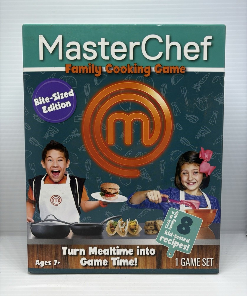 MasterChef Family Cooking Game Bite-Sized Edition For Ages 7+ Wilder Toys