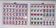 VIRORA ‘Florea’ Mahjong Set, 160 Purple 4-Layer Tiles, Tile Bag, Box & 4 Dice