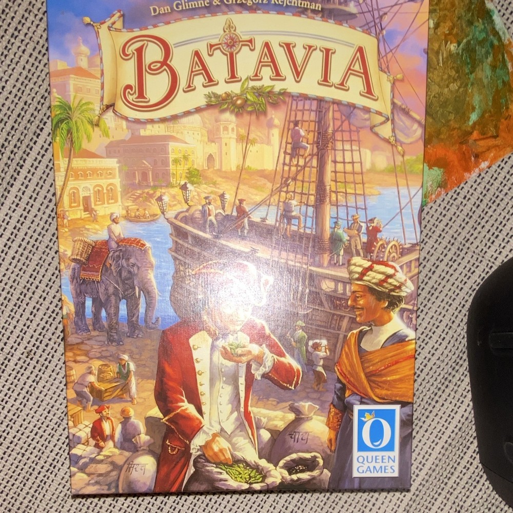 Queen Games Batavia Strategy Board Game Complete 3+ Players 10+ 2005 60501