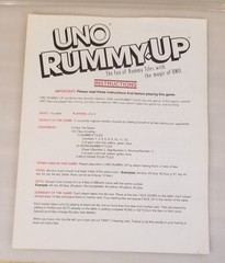 Vintage Uno Rummy Up Mattel 1993 Family Game 90’s Tiles Complete