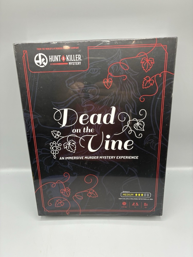 NEW Dead on The Vine An Immersive Murder Mystery Experience Game Hunt A Killer