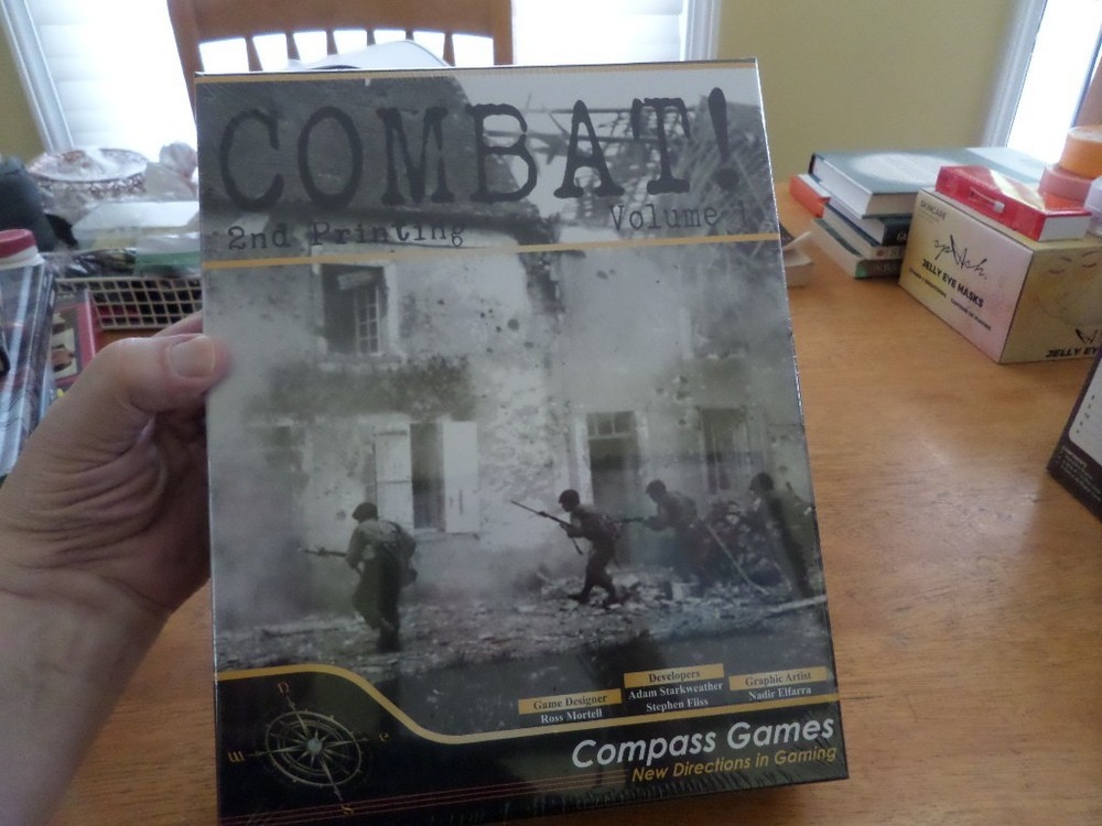 Combat! Volume 1- 2nd edition Factory sealed Box By Compass Games NEW