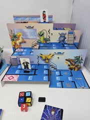 Pokemon 3D Board Game including both S.S. Anne and Silph Co.
