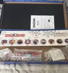 USAopoly Monopoly Rudolph Reindeer Collector’s Edition Board Game 8+ 2+