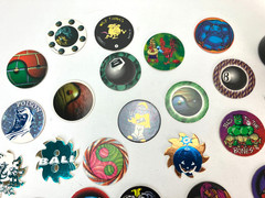Pogs with Case (Lot of 95)