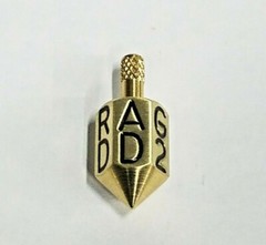 THE DRINKING DREIDEL GAME * SPINNING TOP MADE IN USA* HIGH QUALITY SOLID BRASS
