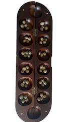 Ayo Olopon Wooden Mancala Game | Traditional African Strategy Board Game