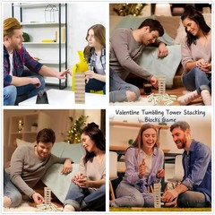 Super Naughty Block Tower Game Romantic Couples Stacking Game for Fun Dates