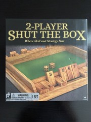 Cardinal 2-Player Shut The Box Complete
